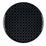 Talerz płytki Marrakesz Czarny Lubiana 26 cm