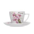Filiżanka ze spodkiem 350 ml/17,5 cm Beata/Dorota Kwiat Grochu 6768 Lubiana