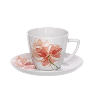 Filiżanka ze spodkiem 350 ml/17.5 cm Beata/Dorota Maki Lubiana