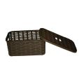 Koszyk Rattan z zamknięciem 6 l Brązowy Ucsan