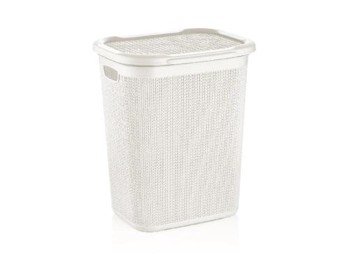 Kosz na pranie Knit 50 l 43*34*55 Biały Ucsan