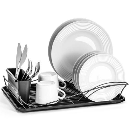 Suszarka do naczyń Czarna 43 cm Orion