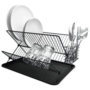 Suszarka do naczyń Czarna 45 cm Orion