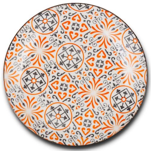 Talerz deserowy 20 cm Maiolica Orange10-099-132 Nava