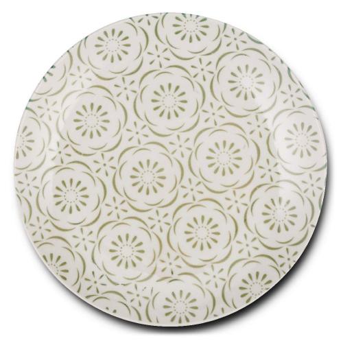 Talerz deserowy 20 cm Maiolica Green 10-099-112 Nava