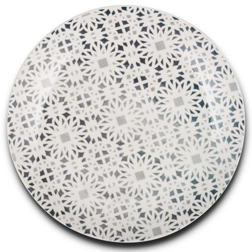 Talerz płytki 27 cm Maiolica Grey 10-099-101 Nava