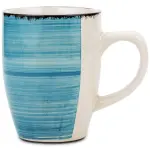 Kubek ceramiczny RĘCZNIE MALOWANY do kawy herbaty