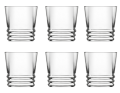 Komplet 6 szklanek do whisky 315 ml Elegan LAV