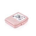 Lunchbox Twin Różowy Lux Plastik