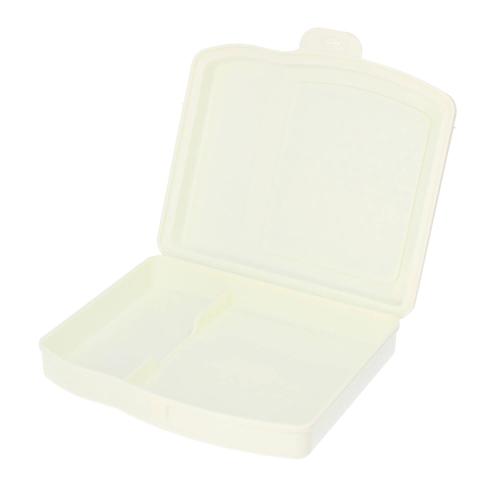 Lunchbox 1 l Twin Biały Lux Plastik