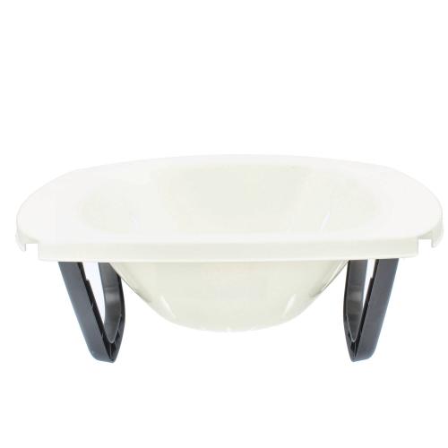Cedzak z regulowanymi uszami Biały Lux Plastik
