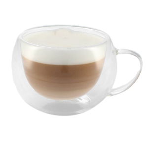 Filiżanka termiczna z podwójną ścianką do Cappuccino 300 ml