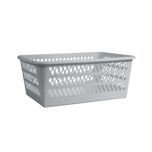 Koszyk Mini XL Srebrny Plast Team