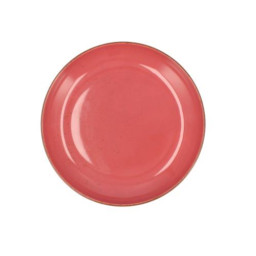 Talerz deserowy Rondo Koralowy Lubiana 22 cm