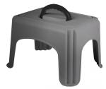 Podnóżek z uchwytem rączką 150 kg 24cm taboret