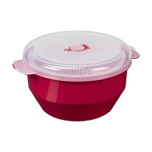 Pojemnik Micro Box z koszykiem Czerwony Plast Team 3 l