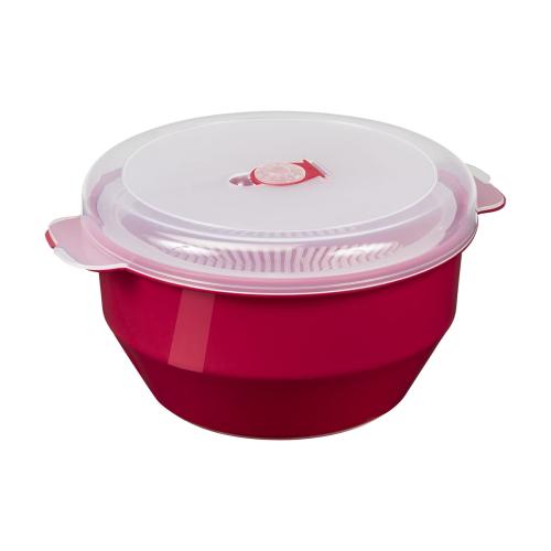 Pojemnik Micro Box z koszykiem Czerwony Plast Team 3 l