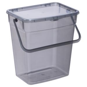 Pojemnik na proszek Przezroczysty zamykany 10 l
