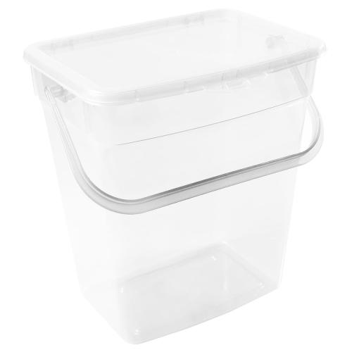 Pojemnik na proszek Przezroczysty Plast Team 10 l
