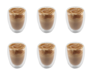 Komplet 6 szklanek termicznych 350 ml