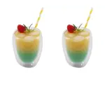 Komplet 2 szklanek termicznych 350 ml