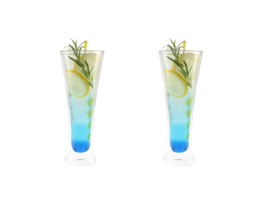 Komplet 2 szklanek  termicznych do piwa 300 ml