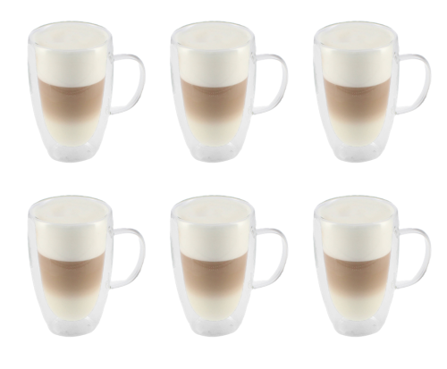 Komplet 6 kubków termicznych 450 ml