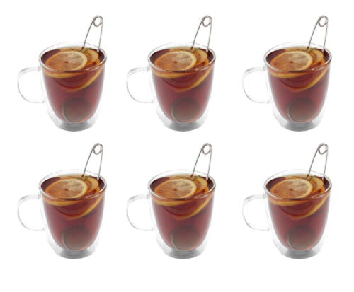 Komplet 6 kubków termicznych 375 ml
