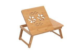 Podstawka pod laptopa bambusowa monitor stolik