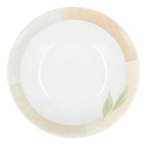 LUBIANA ROMA Salaterka Na Przekąski Okrągła Miska 23 cm ZIELONY LIŚĆ