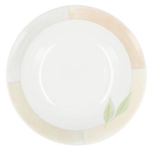 LUBIANA ROMA Salaterka Na Przekąski Okrągła Miska 26 cm ZIELONY LIŚĆ