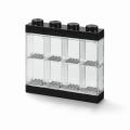 Gablotka na 8 minifigurek Czarna LEGO