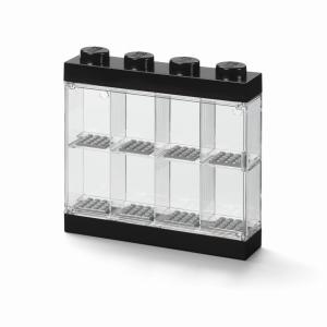 Gablotka na 8 minifigurek Czarna LEGO