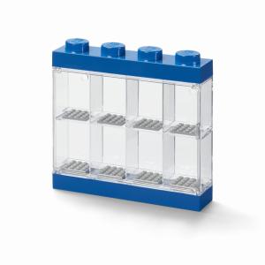 Gablotka na 8 minifigurek Niebieska LEGO