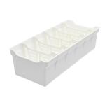 Organizer pojemnik na przyprawy do szuflady biały