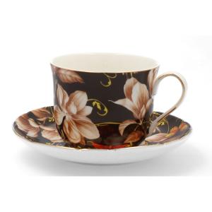 Filiżanka ze spodkiem Magnolie Marco Polo 420 ml/17 cm
