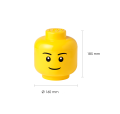 Pojemnik Głowa Chłopiec Lego Plast Team