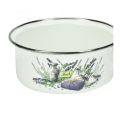 Rondel emaliowany Lawenda Bokono 16 cm