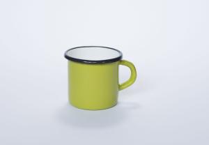 Kubek emaliowany zielony 10 cm Elo Pol