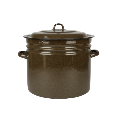Garnek emaliowany XXL Emalia-Rybnik 40 cm/40 l