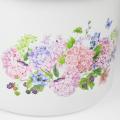 Garnek emaliowany ze stalowymi uchwytami Hortensja Emalia Rybnik 20 cm/4.5 l