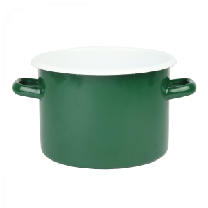 Garnek emaliowany Szmaragd Emalia Rybnik 18 cm/3 l