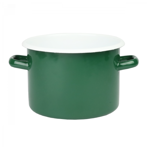 Garnek emaliowany Szmaragd Emalia Rybnik 18 cm/3 l