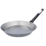 Patelnia cygańska stalowa polska tradycyjna ze stali niskowęglowej 28 cm