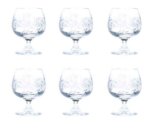 Komplet kieliszków do koniaku 6 szt. Monica Zawiercie 170 ml