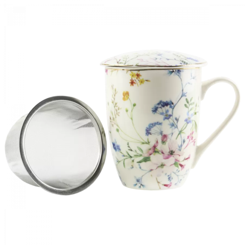 Kubek z zaparzaczem Wiosna Prima Deco 320 ml