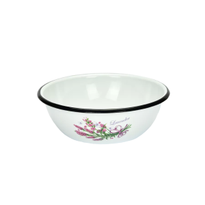 Miska emaliowana Lawenda Emalia Rybnik 1.5 l