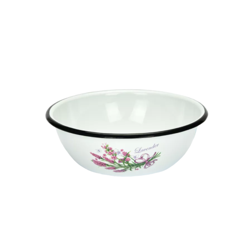 Miska emaliowana Lawenda Emalia Rybnik 1.5 l
