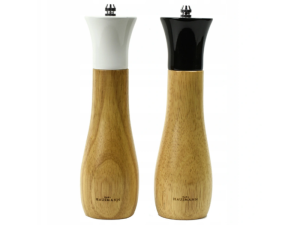 Ręczny młynek drewniany do soli i pieprzu 2 szt. Karl Hausmann