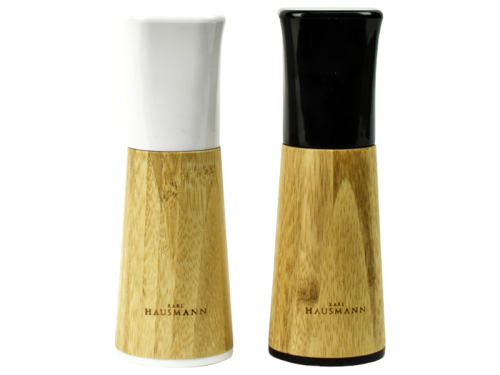 Ręczny młynek do soli i pieprzu Bambus 2 szt. Karl Hausmann